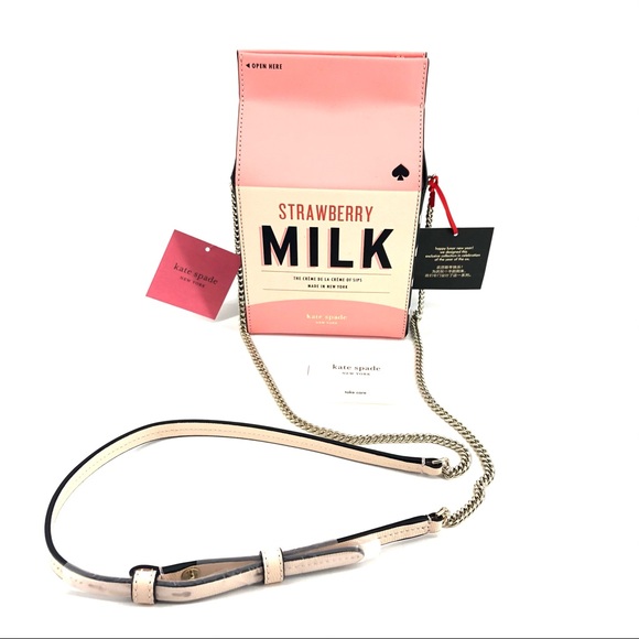 kate spade Bags Kate Spade Pink Milk Carton Crossbody Purse Bag Poshmark